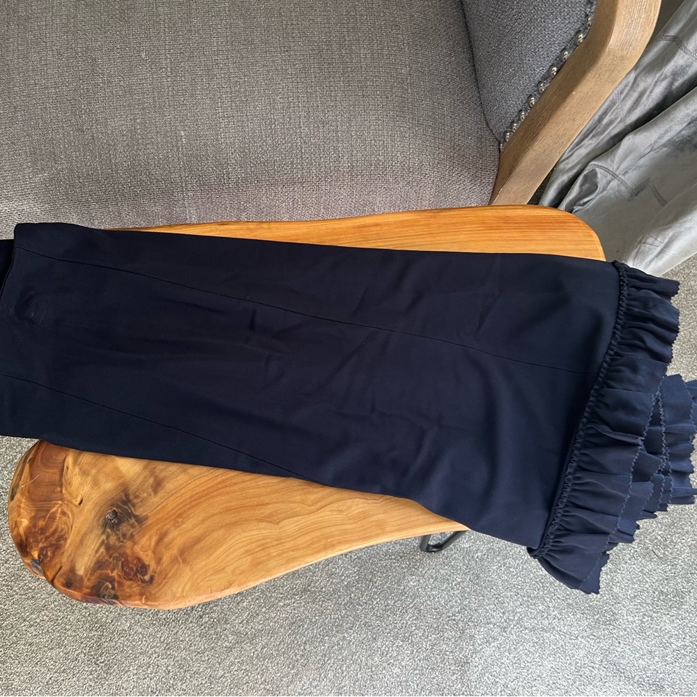 DKNY Blue Midi Skirt